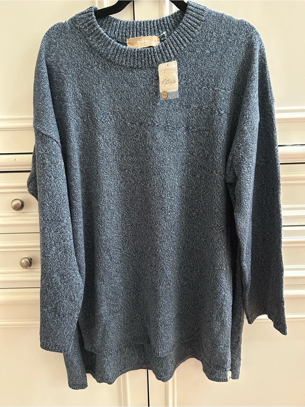 NWT Free People Cuddle Up Sweater - TOP ONLY